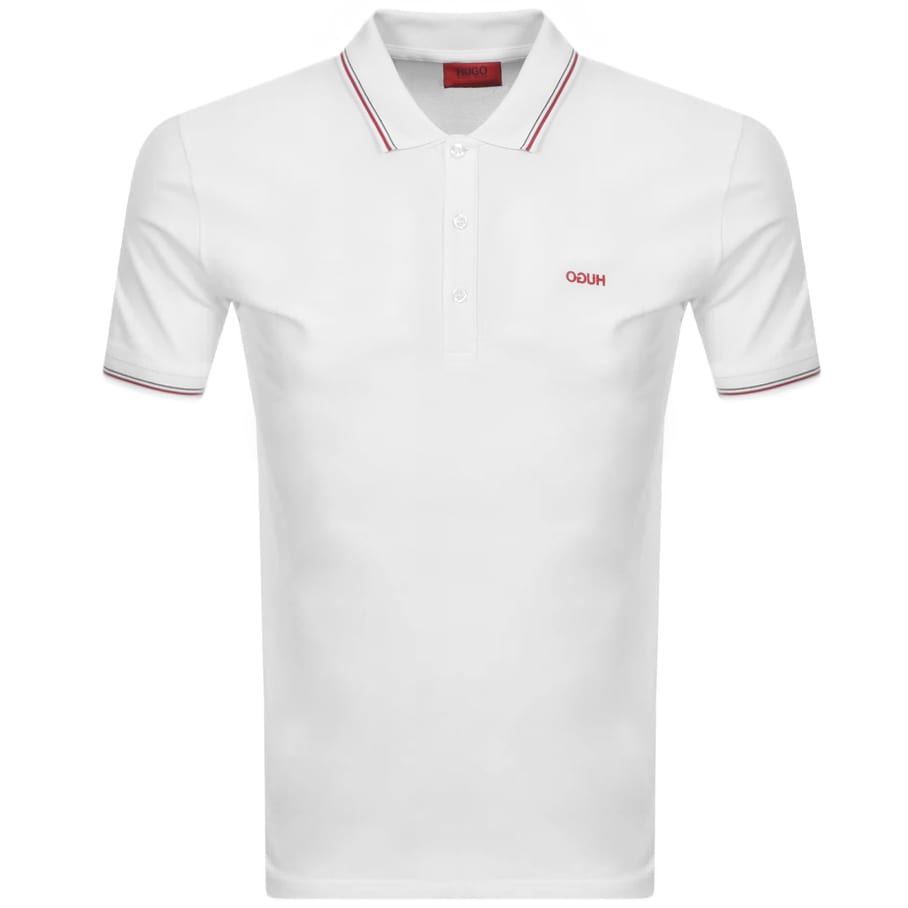 Alternative Image for ProductHUGO Dinoso 203 Polo T Shirt White1